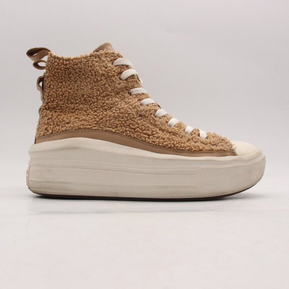 Converse Shoes - Converse All Star Move HI Platform Women's Size 7.5 Champagne Tan Egret A04259C